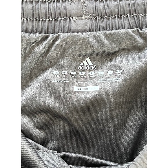 Adidas Women's Running Workout Grey Black White Lined Shorts Size Small - Picture 3 of 5